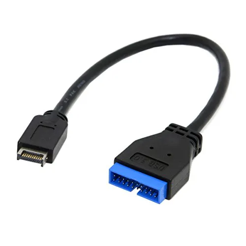 Chenyang - Cavo di prolunga da header USB 3.1 a header USB 3.0, 20 pin, per scheda madre ASUS, 20 cm