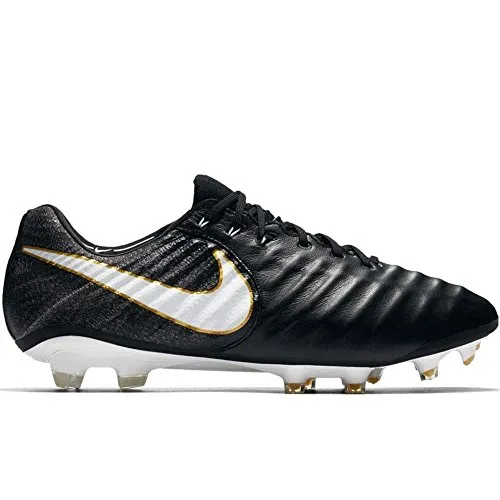 Nike Tiempo Legend VII Fg, Scarpe Running Uomo, Nero (Schwarz/Weiß), 41 EU