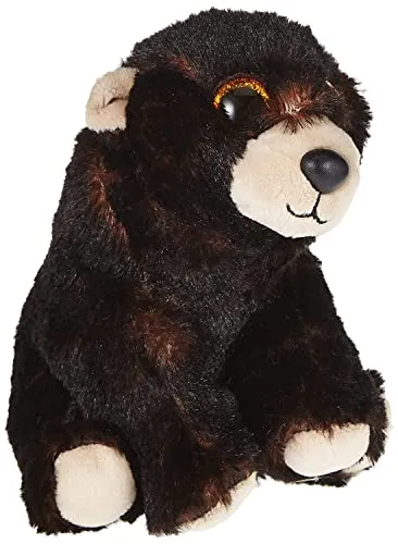 TY - Peluche - Beanie Babies - Cucciolo di Orso - Kodi - Marrone - Orsetto con occhi dorati glitter - Il peluche con gli occhi scintillanti - 15 Cm - 40170