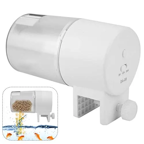 Acquario Alimentatore automatico di pesce Serbatoio di pesce Alimentatore automatico Timer Alimentatore da vacanza per pesce weekend Distributore di tartarughe di pesce Tritoni e rane