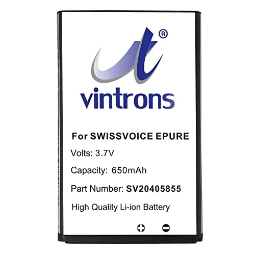 VINTRONS 043048, SV20405855 Batteria per SWISSVOICE ePure, ePure fulleco DUO, L7,