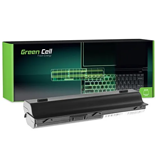 Green Cell® Extended Serie MU06 MU09 593553-001 593554-001 593562-001 HSTNN-LB0W HSTNN-UB0W Batteria per Portatile HP (12 Pile 8800mAh 10.8V Nero)