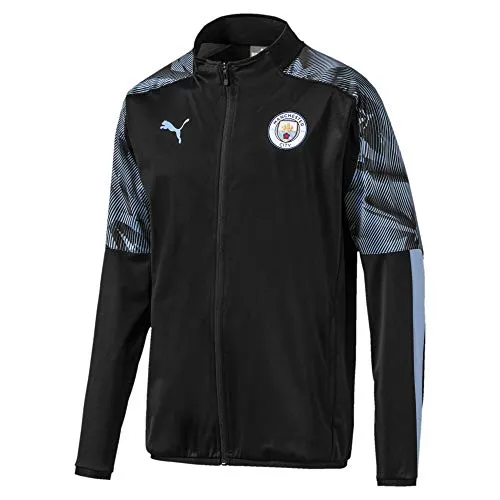 PUMA 2019-2020 Manchester City Woven Jacket (Black)