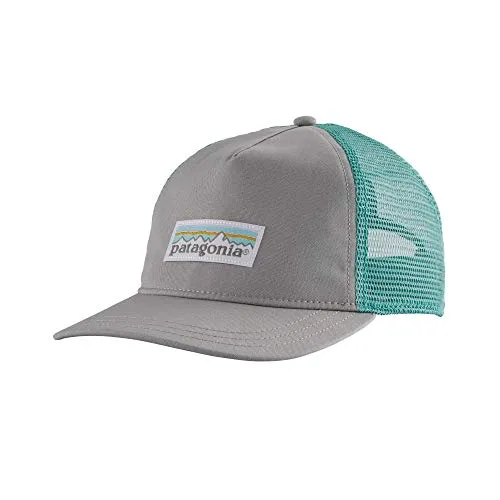Patagonia W's Pastel P-6 Label Layback Trucker Hat – Berretto da Donna, Grigio (Drifter Grey), Taglia Unica