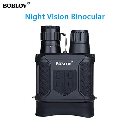 Boblov LED infrarosso 720p Night Vision 7 x 31 Zoom Binoculare 400M Telescopio