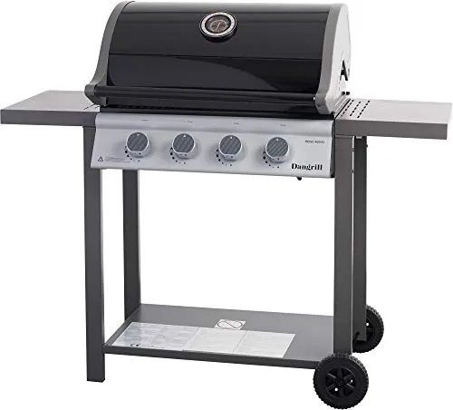 Dangrill Barbecue a Gas 4 Bruciatori Frigg Design Danese BBQ con Sistema Grill Flex