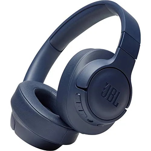 JBL TUNE700BT Cuffie Over-Ear Wireless Bluetooth – Cuffia pieghevole senza fili per Musica, Chiamate e Sport – Fino a 27h di autonomia – Colore Blu