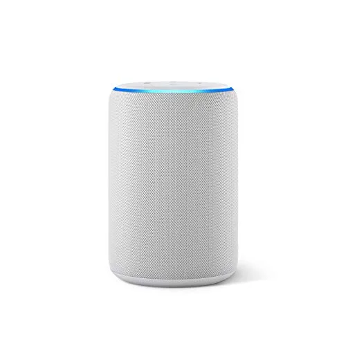 Amazon Echo (3ª generazione) - Altoparlante intelligente con Alexa - Tessuto grigio chiaro