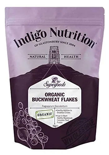 Indigo Herbs Fiocchi di Grano Saraceno Biologici 1kg