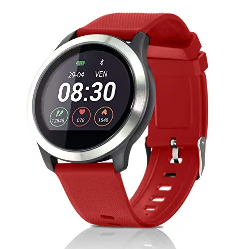 ZOTRAK Z3 Smartwatch Fit Android e iOS,Fashion Smart Watch,IP68,monitoraggio del Battito Cardiaco,Activity Tracker,ECG+PPG,Pressione Sanguigna,Bluetooth Smart Watch 12-15 Giorni Durata Batteria