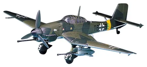 Academy- Junkers Ju 87G-1 Stuka Tankbuster Modellino, Scala 1:72, Multicolore, 1641