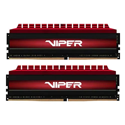 Viper 4 32GB (2 x 16GB) DDR4 3000MHz C16 Kit di Memoria Gaming XMP 2.0 da 32GB Rossa PV432G300C6K