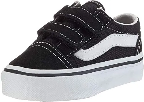 VANS Old Skool, Sneaker Unisex-Bimbi 0-24, Nero (Black_5), 22 EU