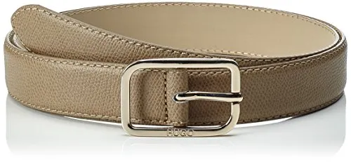 HUGO Zafira Belt Cintura, Beige (Medium Beige 261), 100 Donna