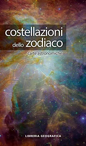 Costellazioni dello Zodiaco - Carta astronomica