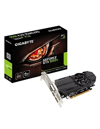 Gigabyte GV-N105TOC-4GL Scheda Grafica da 4 GB GDDR5, 768 Core, 1303MHz GPU, 1417MHz, Nero