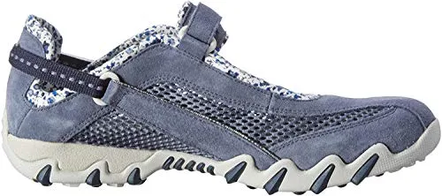 Allrounder by Mephisto NIRO, Scape per Sport Outdoor Donna, Blu (Teal/Teal Coresuede 95/O.Mesh 95), 37.5 EU