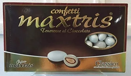 MAXTRIS | Confetti Italiani di Mandorla | CLASSICO BIANCO | 1 Kg.