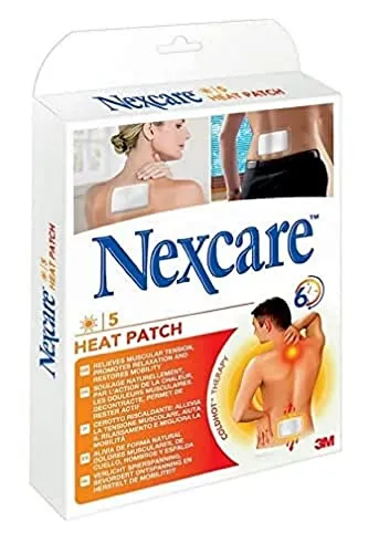 Nexcare Heat Patch, 9,5 cm x 13 cm, 5/confezione