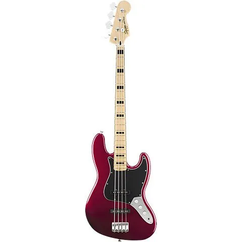 SQUIER BY FENDER - Vintage Modified Jazz Bass® ‘70s, Maple Fingerboard, Candy AppleRed - DS46880