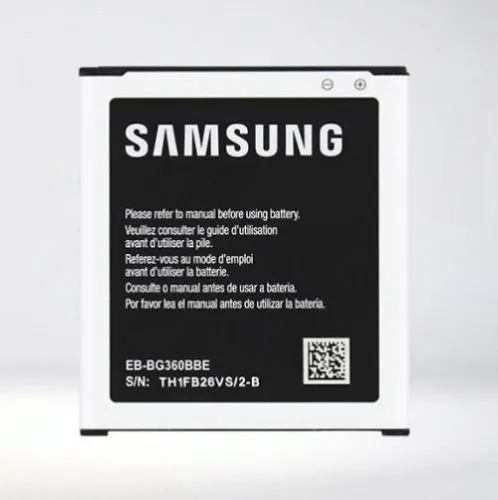 SAMSUNG Batterie d'origine Samsung Galaxy Core Prime EB-BG361F Galaxy J2 Duos LTE SM-G361 SM-G3606, SM-G3608, SM-G3609, SM-G360BT