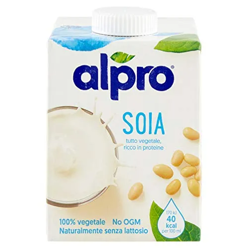 Alpro Bevanda a Base di Soia Ricco in Proteine, 500ml