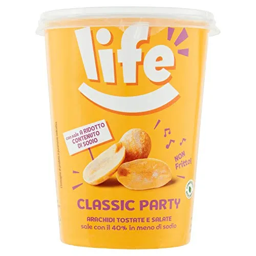 Life Classic Party Arachidi Tostate E Salate - 250 G