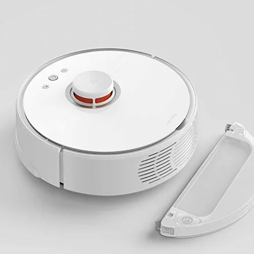 Xiaomi Mijia Roborock Robot Aspirapolvere scopa e mocio 2 in 1, LDS, Paraurti Slam, aspirazione 2000 pa, batteria 5200 mAh