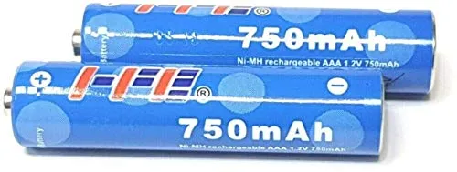 Gigaset - 2 batterie ricaricabili originali HP/Suppo 750 mAh per dispositivi mobili Gigaset