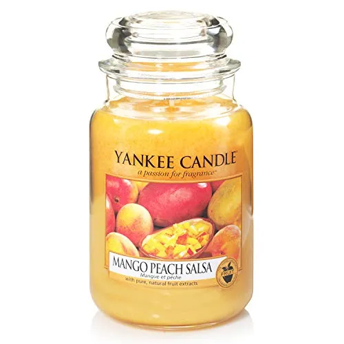 Yankee Candle Candela Grande Vaso, Mango Peach Salsa