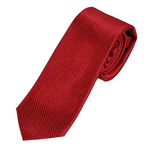 Cravatta bordeaux, di Pietro Baldini, Cravatta uomo 100% seta realizzata a mano