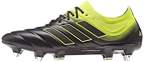 adidas Copa 19.1 SG, Scarpe da Calcio Uomo, Multicolore (Negbás/Amasol/Negbás 000), 40 2/3 EU