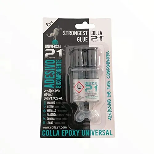 Colla 21 Adesivo Bicomponente universale 0,6ml