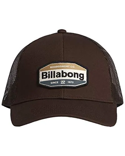 BILLABONG Walled Trucker, Camping & Hiking Caps Uomo, Brown, U