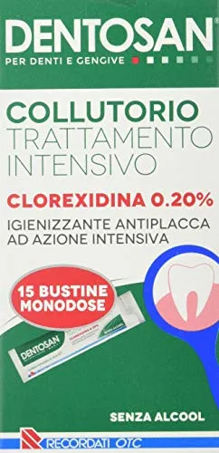 Dentosan - Collutorio Monodose Clorexidina 0,20% 15