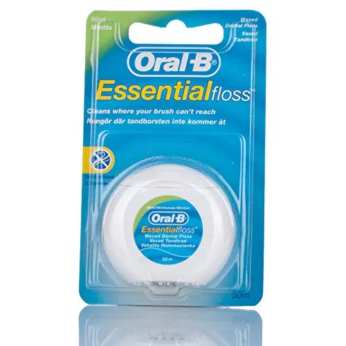 Oral-B Essential Cerato Mint Floss, 50 m, confezione da 6