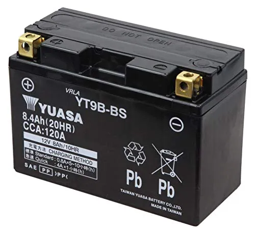 YUASA - YT9B-BS BATTERIA PER MOTO