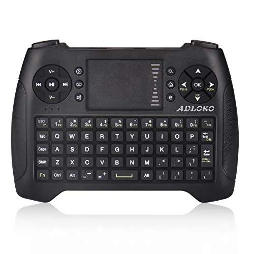 Mini tastiera Wireless, 2.4 G tastiera portatile con touchpad mouse per PC/laptop/Smart TV/Raspberry Pi 2/3/Kodi//Android TV Box/HTPC/Windows, Linux, MAC