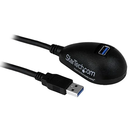 STARTECH.COM Cavo Prolunga USB 3.0 SuperSpeed Tipo A, Prolunga USB da a Maschio ad a Femmina, Nero