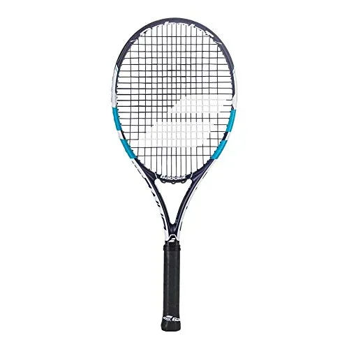 Babolat Pure Drive Wimbledon Incordata: No 300G Racchette Da Tennis Racchette Da Torneo Bianco - Blu 4