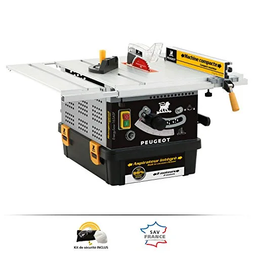 Peugeot energysaw-165asp Sega da tavolo con aspirapolvere incasso 1200 W