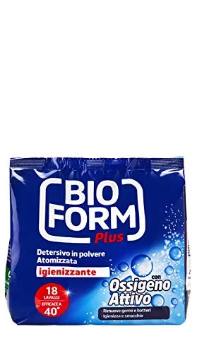 Bioform plus - detersivo in polvere atomizzata igienizzante con ossigeno attivo 1kg