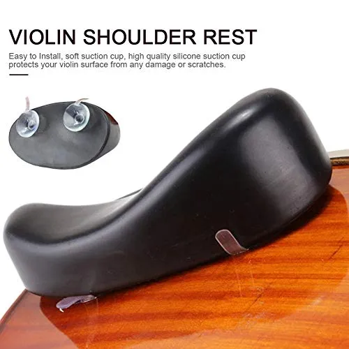 voloki Spalliera per Violino Tipo Morbido e Stabile Universale per Violino a Violino 4/4 e 3/4 Comfortable