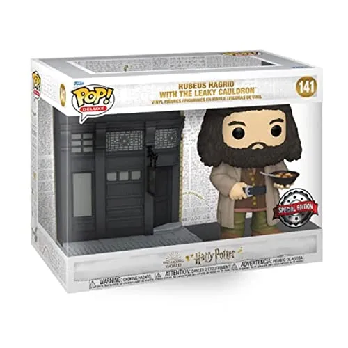 POP! Harry Potter Deluxe - Nastri Hagrid with The Leaky Cauldron