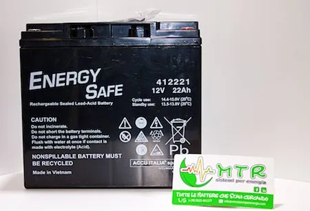 Batteria al piombo ENERGY SAFE 12V 22Ah BOOSTER