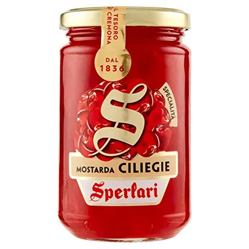 Sperlari - Mostarda Specialità Ciliegie, Senza Glutine - 380 gr