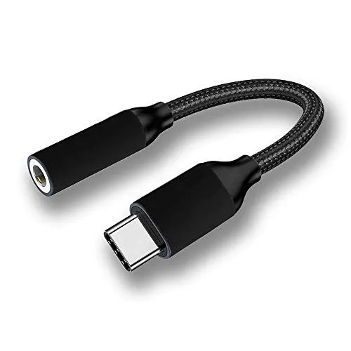 Adattatore USB tipo C, adattatore audio a cuffie da mini jack 3,5 mm, cavo adattatore convertitore di USB tipo C per Samsung, Huawei, Xiaomi, One Plus, Google Pixel, iPad Pro, altri Android, PC e Mac