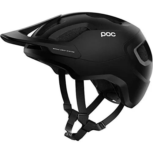 POC Axion Spin Casco da Ciclismo, Unisex-Adult, Matt Black/Nero, M/LG