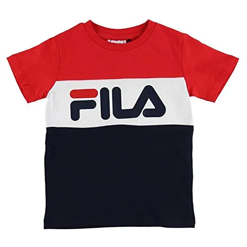 Fila 687192 T-Shirt Bambino Blu 8A