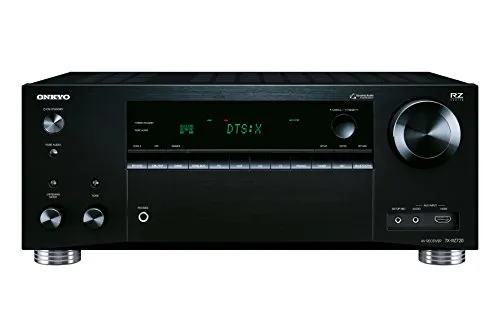 Onkyo tx-rz820-b – Ricevitore AV 7.2, 175 W Canale, certificato THX, Dolby Atmos, DTS, Wi-Fi, Bluetooth, fireconnect) colore: nero